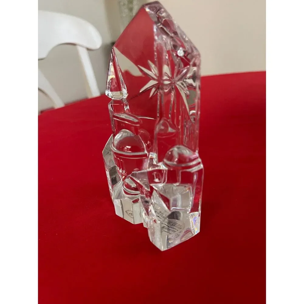 Avon Bethlehem Star Crystal Christmas Gallery Original 1984 German, Paperweight